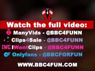 Post Orgasm Torture - Kylie Candy Toes gives BBC4FUNN A Countdown Footjob Massive Cumshot