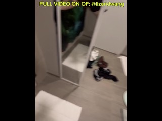 FRIENDS SISTER SUCKED AND FUCKED ME IN THE BATHROOM 🍑