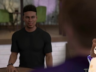 Steps of Debauchery #33 - Married woman showing thong to clients - Jazziuu - Gameplay