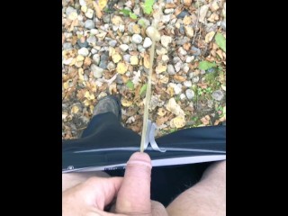 The Ultimate Solo Male Outdoor Pissing Compilation