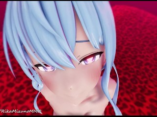 Rensen Dance - Hoshimachi Suisei 【MMD R-18】| Vtuber MMD