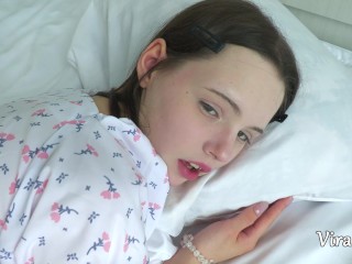 Deprivation Vaginal Virginity of 18yo Beautiful and First Anal with her StepDad - Trailer