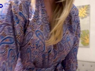 Sex with my best friend's STEPMOM on the couch