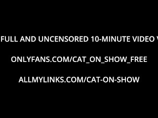 Latex medical gloves POV handjob on big dildo (teaser)