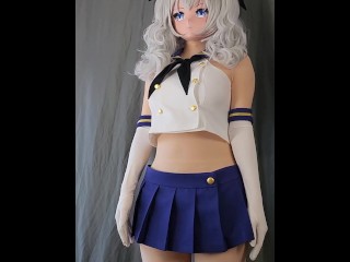 Kigurumi Kashima in shimakaze uniform