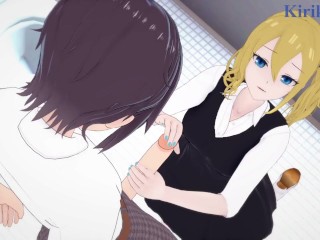 Ai Hayasaka and I have intense sex in the restroom. - Kaguya-sama Love Is War Hentai