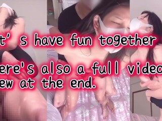 【朝からエッチ誘ってみたよ///】　個人撮影　個撮　素人カップル　ホテル　生ハメ　中出し　連続イキ　カップルセックス　フェラ　乳首責め