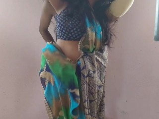 Hot sexy Indian wife dance fuck with her husband