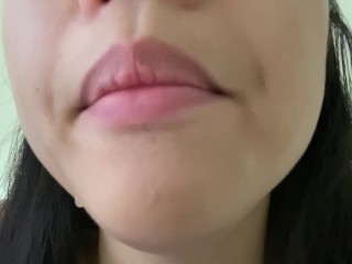 Innocent teen slut begging for cum in her mouth desperately | Hinasmooth