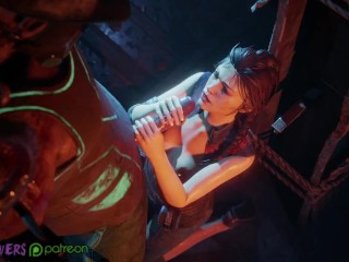 Meg Thomas and The Trapper sucking and fucking!! Full Version! (Dead by Daylight)