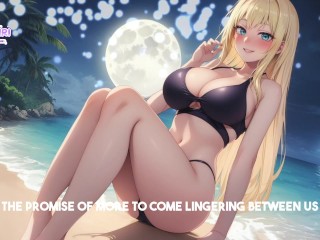 i’ll make you cum under the moonlight - - Vtuber JOI ASMR Audio