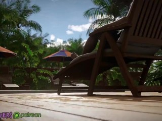 The Huntress and Sable's lesbian shenanigans! (Dead by Daylight)