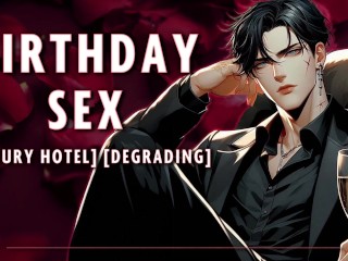 Birthday Sex | Male Moans | Deep Voice | Dirty Talk (Audio Erotica For Women) [M4F]