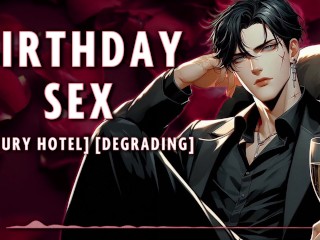 Birthday Sex | Male Moans | Deep Voice | Dirty Talk (Audio Erotica For Women) [M4F]