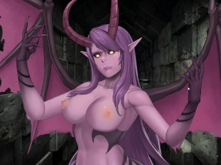 18 YEARS ELVEN ON A FUTANARI BDSM SESSION - ESCAPE DUNGEON 2