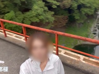 【野外露出】低身長ギャルが、外で全裸で散歩してみた。トイレ　お漏らし