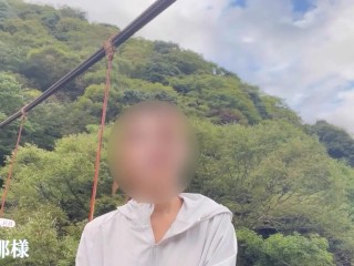 【野外露出】低身長ギャルが、外で全裸で散歩してみた。トイレ　お漏らし