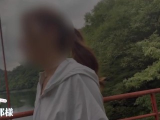 【野外露出】低身長ギャルが、外で全裸で散歩してみた。トイレ　お漏らし