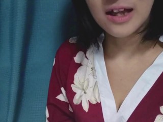 【オナサポ　ASMR】同人声優の実写付きオナサポボイス　和服お姉さんの甘々射精カウントダウンオナサポ　後半