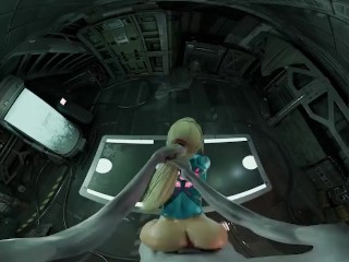 Fucking and Pulling Samus' Hair
