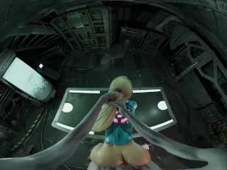 Fucking and Pulling Samus' Hair