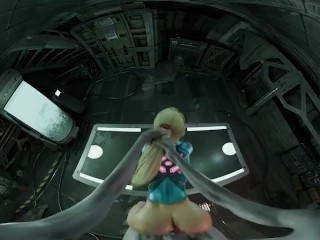 Fucking and Pulling Samus' Hair