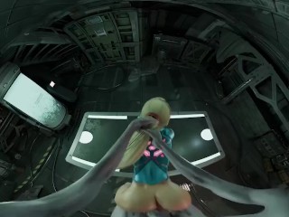 Fucking and Pulling Samus' Hair