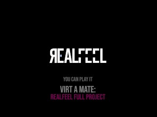 Game Virt a Mate: Realfeel full project - Gamer girl with perfect butt sliding deeply on dick