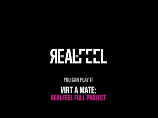 Game Virt a Mate: Realfeel full project - Gamer girl with perfect butt sliding deeply on dick