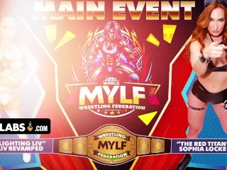 Concept: Wrestling Milfs - MYLF Labs feat. Liv Revamped, Sophia Locke, Mike Mancini & Victor Ray