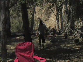 Faith Leone and Tobi Pacific get fucked at the campsite