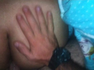 Azeri seksi tiktokda tanidigi xalani her pozada sikib ustune bosalan oglan