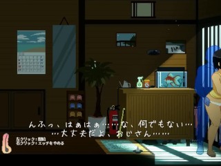 【H GAME】SUMMER-田舎の性活-♡Hドットアニメーション⑤ アナル舐め