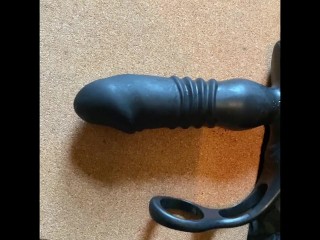 Butt Plug fun and cum