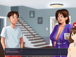 Summertime saga 2 #5 - Spying on my neighbor's daughter showering - Jazziuu - Gameplay