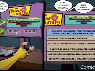 Los Simpson: El pasatiempo de Marge y Ned