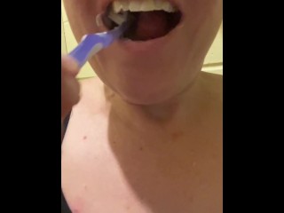 FAN REQUESTED VIDEO: Watch Me Floss and Brush My Teeth