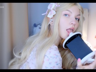 ASMR - BLOWJOB AFTER HOMEWORK? | SLOPPY LICKING, HANDJOB, MOUTH SOUNDS, 3DIO | SOLY ASMR