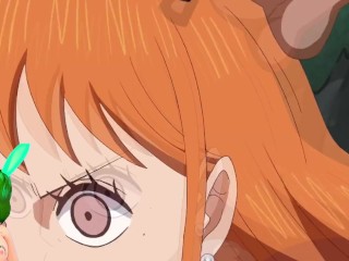 One Piece Nami Sell Her Pussy for 1000$