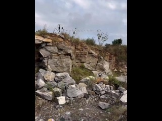 Caught In The Act (Fucking) with My Favourite Fan Outside [public]