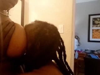 AFTER SHE PLAYS WITH HER BREASTS SUCK, NIBBLE, LICK, AND BITE JUICEY PLUMP PIERCED NIPPLES ALL NIGHT