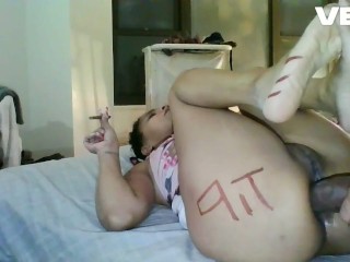 BIG DICK ANAL GAPE FUCK HARDCORE EBONY SMOKE HOT