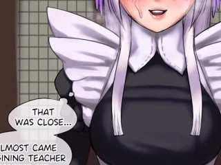 Edelgard Offers "Maid-ing Press" Services To Her Favorite Teacher 💕 [Fire Emblem Hentai Animation]