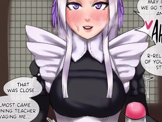 Edelgard Offers "Maid-ing Press" Services To Her Favorite Teacher 💕 [Fire Emblem Hentai Animation]