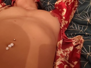 POV - She starts to pleasure herself solo and I fuck her