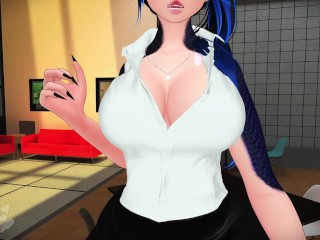 Office Monster Girl Fucks You On Her Break - Fansly Preview - VRChat ERP