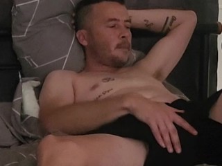 Fan request Cumming inside condom and playing until soft