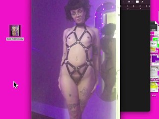 BDSM doll bondage harness horny young slut