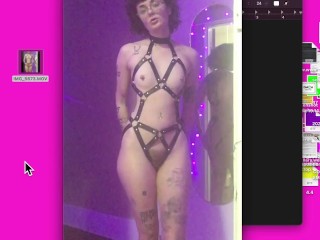 BDSM doll bondage harness horny young slut