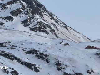 The excitement of the mountains